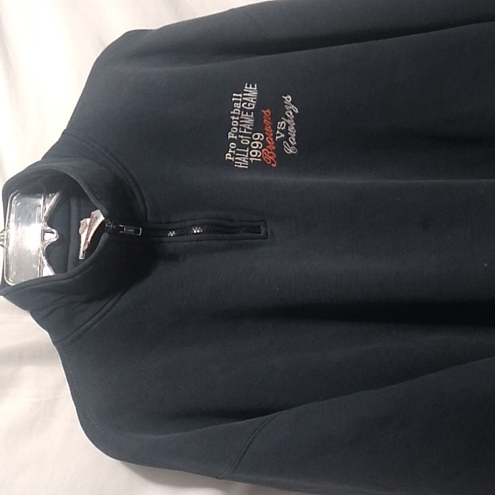 SALE! RARE! Browns VS Cowboys 1999 Pro Football Hall Of Fame Sweater (BX42) - Picture 5 of 10